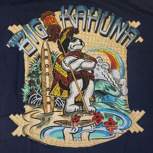 Vintage 90s Big Dogs Big Kahuna Shirt NOS
